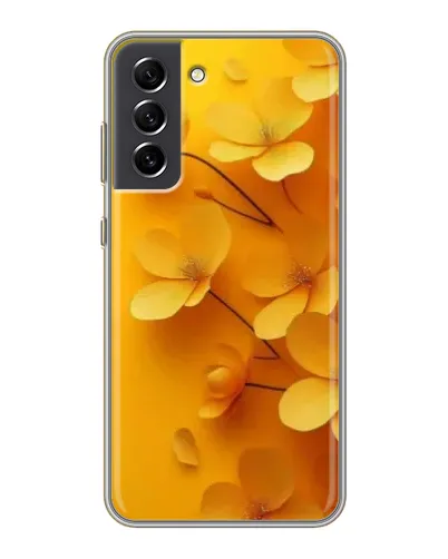 Чехол для Samsung Galaxy S21 FE с картинкой «Золотые лепестки» Чехол для Samsung Galaxy S21 FE с картинкой «Золотые лепестки»
