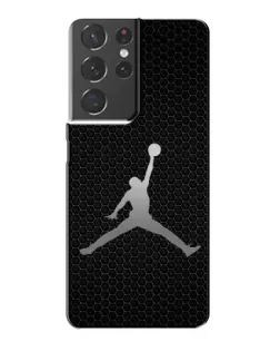 Чохол для Samsung Galaxy S21 Plus з картинкою «Jordan Dark Carbon»