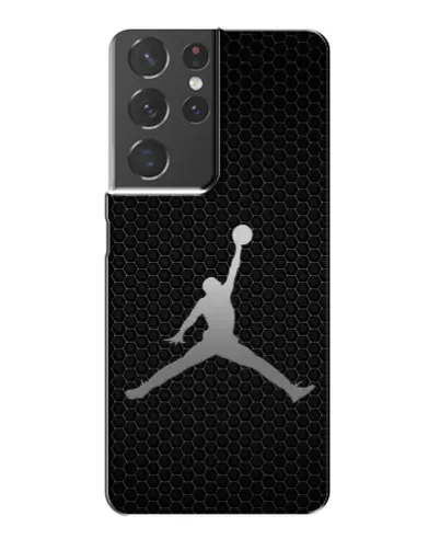 Чохол для Samsung Galaxy S21 Plus з картинкою «Jordan Dark Carbon»