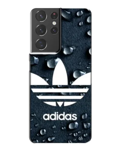 Чохол для Samsung Galaxy S21 Plus з картинкою «Adidas Trefoil Blue»