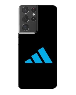 Чохол для Samsung Galaxy S21 Plus з картинкою «Adidas Cyan Logo»