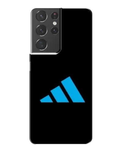 Чохол для Samsung Galaxy S21 Plus з картинкою «Adidas Cyan Logo»