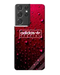 Чохол для Samsung Galaxy S21 Plus з картинкою «Adidas Gold Marble»
