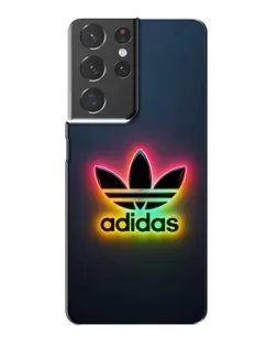 Чохол для Samsung Galaxy S21 Plus з картинкою «Неоновий Adidas»