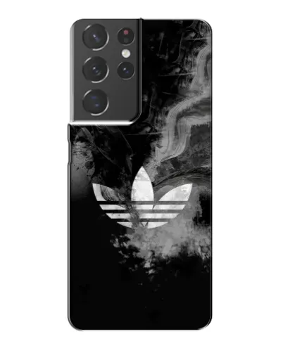 Чохол для Samsung Galaxy S21 Plus з картинкою «Абстрактний дим Adidas»