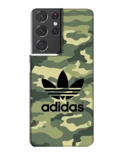 Чохол для Samsung Galaxy S21 Plus з картинкою «Мілітарі стиль Adidas»
