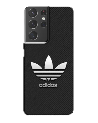 Чохол для Samsung Galaxy S21 Plus з картинкою «Adidas Карбонова текстура»