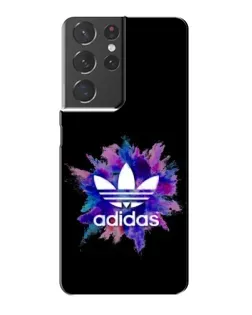 Чохол для Samsung Galaxy S21 Plus з картинкою «Вибух фарб Adidas»