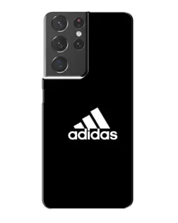 Чохол для Samsung Galaxy S21 Plus з картинкою «Чорна класика Adidas»