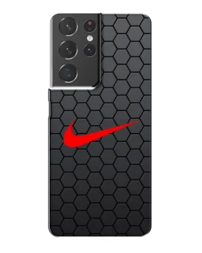 Чохол для Samsung Galaxy S21 Plus з картинкою «Nike — карбонова сітка» Чохол для Samsung Galaxy S21 Plus з картинкою «Nike — карбонова сітка»
