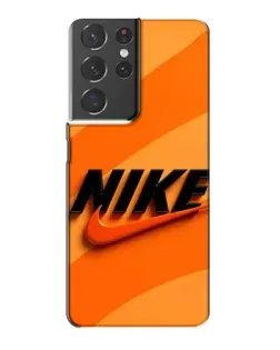 Чохол для Samsung Galaxy S21 Plus з картинкою «Помаранчевий драйв Nike» Чохол для Samsung Galaxy S21 Plus з картинкою «Помаранчевий драйв Nike»