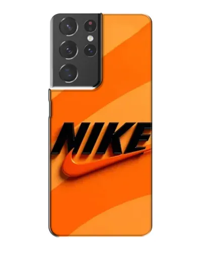 Чохол для Samsung Galaxy S21 Plus з картинкою «Помаранчевий драйв Nike» Чохол для Samsung Galaxy S21 Plus з картинкою «Помаранчевий драйв Nike»