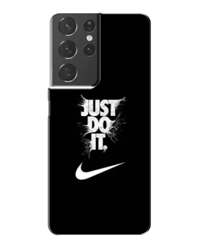 Чохол для Samsung Galaxy S21 Plus з картинкою «Текстовий принт Nike» Чохол для Samsung Galaxy S21 Plus з картинкою «Текстовий принт Nike»