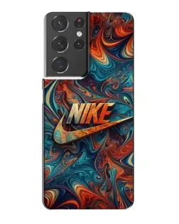Чохол для Samsung Galaxy S21 Plus з картинкою «Nike в абстракції» Чохол для Samsung Galaxy S21 Plus з картинкою «Nike в абстракції»