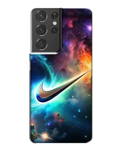 Чохол для Samsung Galaxy S21 Plus з картинкою «Космічний Nike Swoosh» Чохол для Samsung Galaxy S21 Plus з картинкою «Космічний Nike Swoosh»