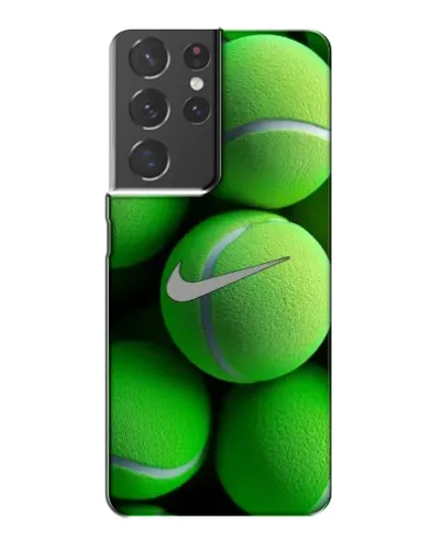 Чохол для Samsung Galaxy S21 Plus з картинкою «Тенісні м'ячі Найк» Чохол для Samsung Galaxy S21 Plus з картинкою «Тенісні м'ячі Найк»