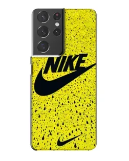 Чохол для Samsung Galaxy S21 Plus з картинкою «Жовтий текстурний Nike» Чохол для Samsung Galaxy S21 Plus з картинкою «Жовтий текстурний Nike»