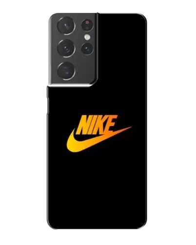 Чехол для Samsung Galaxy S21 Plus с картинкой «Золотой логотип Nike» Чехол для Samsung Galaxy S21 Plus с картинкой «Золотой логотип Nike»