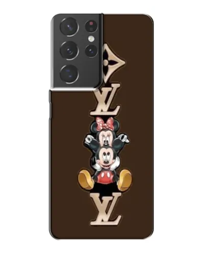 Чохол для Samsung Galaxy S21 Plus з картинкою «LV та Міккі Маус»