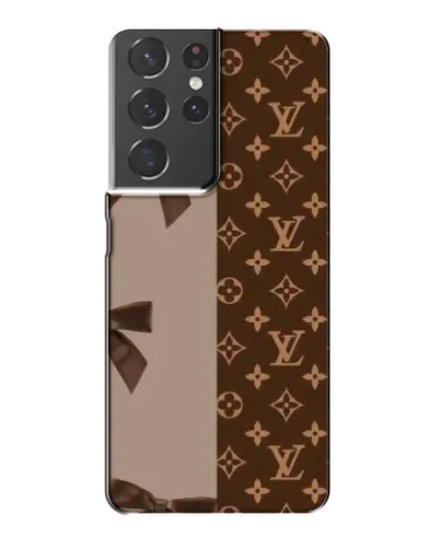 Чохол для Samsung Galaxy S21 Plus з картинкою «Louis Vuitton — банти»