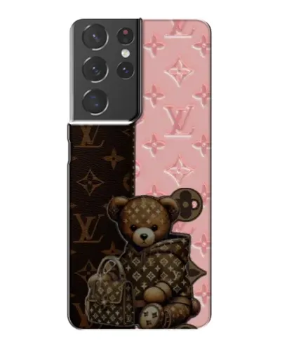 Чохол для Samsung Galaxy S21 Plus з картинкою «Ведмедик у стилі LV»