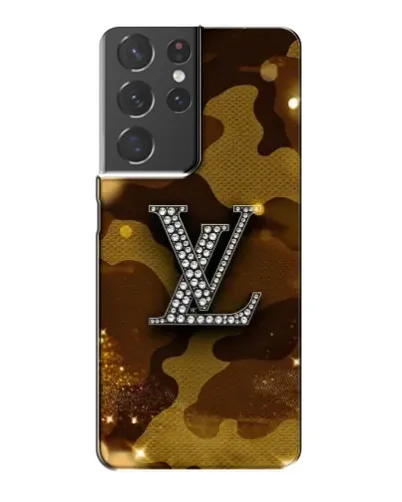 Чохол для Samsung Galaxy S21 Plus з картинкою «Камуфляжний Louis Vuitton»