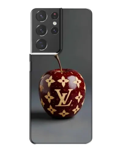 Чохол для Samsung Galaxy S21 Plus з картинкою «Червоне яблуко LV»