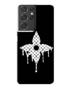 Чохол для Samsung Galaxy S21 Plus з картинкою «Квіткова монограма»
