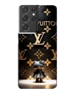 Чохол для Samsung Galaxy S21 Plus з картинкою «Монограма з фігурою»
