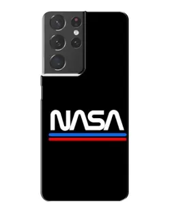 Чохол для Samsung Galaxy S21 Plus з картинкою «NASA — класика Red Blue» Чохол для Samsung Galaxy S21 Plus з картинкою «NASA — класика Red Blue»