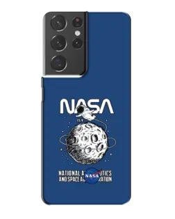 Чохол для Samsung Galaxy S21 Plus з картинкою «NASA — місячна місія»