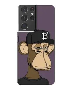 Чохол для Samsung Galaxy S21 Plus з картинкою «Bored Ape в кепці»