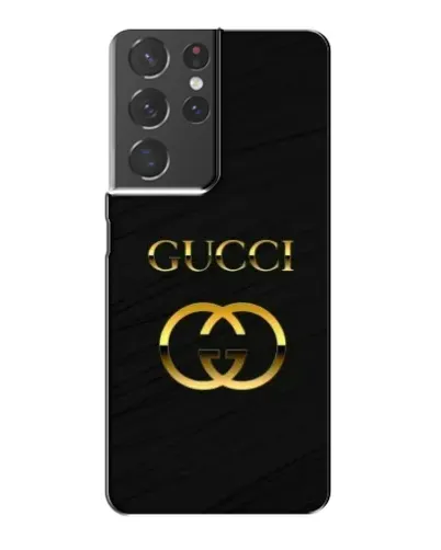 Чохол для Samsung Galaxy S21 Plus з картинкою «Золотий логотип Gucci» Чохол для Samsung Galaxy S21 Plus з картинкою «Золотий логотип Gucci»