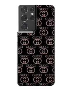 Чохол для Samsung Galaxy S21 Plus з картинкою «Класична монограма Gucci»