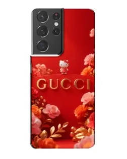 Чохол для Samsung Galaxy S21 Plus з картинкою «Gucci — золотий сад»