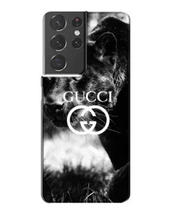 Чехол для Samsung Galaxy S21 Plus с картинкой «Gucci — дикая природа»