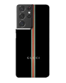 Чехол для Samsung Galaxy S21 Plus с картинкой «Gucci — строгая линия»