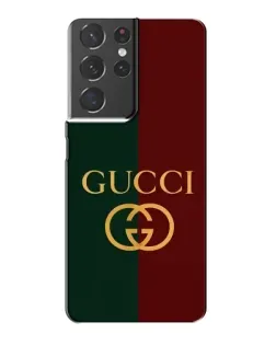 Чехол для Samsung Galaxy S21 Plus с картинкой «Gucci — темно-зеленый градиент»