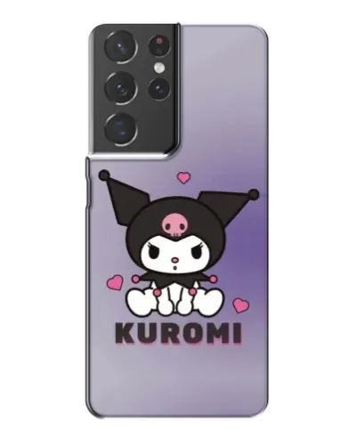 Чохол для Samsung Galaxy S21 Plus з картинкою «Kuromi — фіолетовий арт» Чохол для Samsung Galaxy S21 Plus з картинкою «Kuromi — фіолетовий арт»