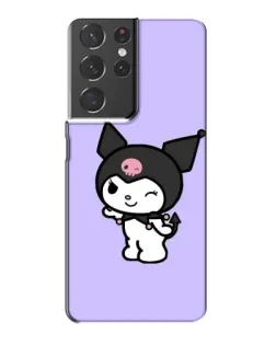 Чохол для Samsung Galaxy S21 Plus з картинкою «Класична Kuromi» Чохол для Samsung Galaxy S21 Plus з картинкою «Класична Kuromi»