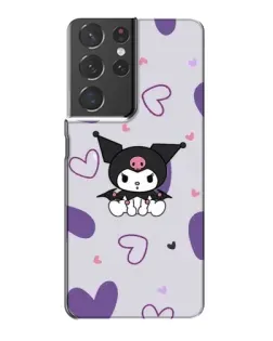 Чохол для Samsung Galaxy S21 Plus з картинкою «Kuromi та лавандові серця» Чохол для Samsung Galaxy S21 Plus з картинкою «Kuromi та лавандові серця»