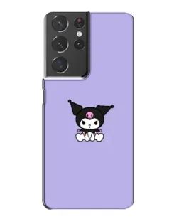 Чохол для Samsung Galaxy S21 Plus з картинкою «Kuromi — фіолетовий мінімалізм» Чохол для Samsung Galaxy S21 Plus з картинкою «Kuromi — фіолетовий мінімалізм»