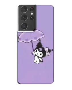 Чохол для Samsung Galaxy S21 Plus з картинкою «Kuromi з парасолькою» Чохол для Samsung Galaxy S21 Plus з картинкою «Kuromi з парасолькою»