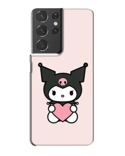 Чохол для Samsung Galaxy S21 Plus з картинкою «Kuromi та серце» Чохол для Samsung Galaxy S21 Plus з картинкою «Kuromi та серце»