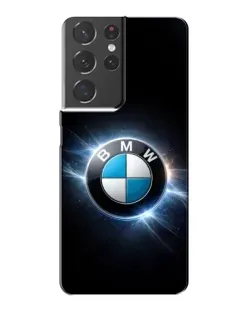 Чохол для Samsung Galaxy S21 Plus з картинкою «BMW — неонове сяйво» Чохол для Samsung Galaxy S21 Plus з картинкою «BMW — неонове сяйво»