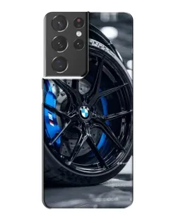Чохол для Samsung Galaxy S21 Plus з картинкою «Колесо BMW зблизька»