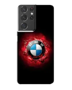 Чохол для Samsung Galaxy S21 Plus з картинкою «Логотип BMW — спалах»