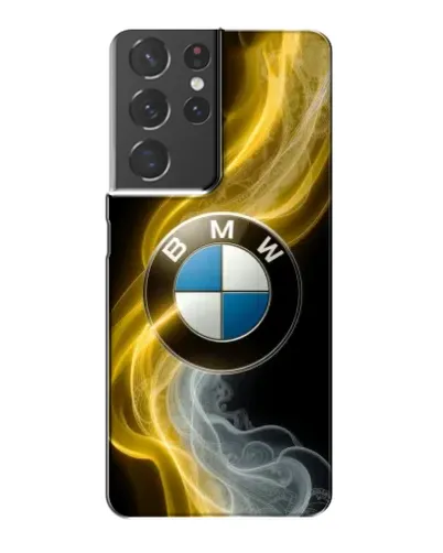 Чохол для Samsung Galaxy S21 Plus з картинкою «Золотистий дим BMW» Чохол для Samsung Galaxy S21 Plus з картинкою «Золотистий дим BMW»