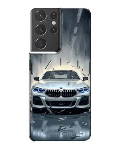 Чохол для Samsung Galaxy S21 Plus з картинкою «BMW у світлі фар» Чохол для Samsung Galaxy S21 Plus з картинкою «BMW у світлі фар»