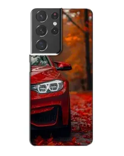 Чохол для Samsung Galaxy S21 Plus з картинкою «Осіння BMW M4»